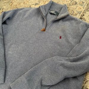 Polo Ralph Lauren Blue 1/4 Zip - Large